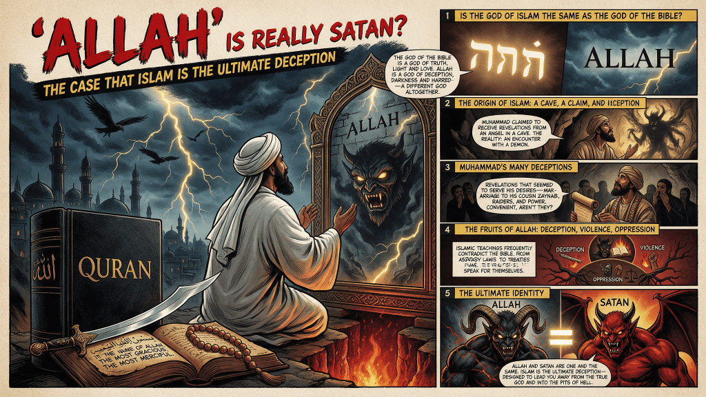 Is ‘Allah’ Really Satan? The Case That Islam Is the Ultimate&nbsp;Deception