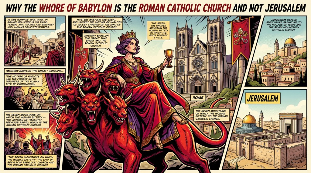 Why The Whore Of Babylon Is The Roman Catholic Church And Not&nbsp;Jerusalem
