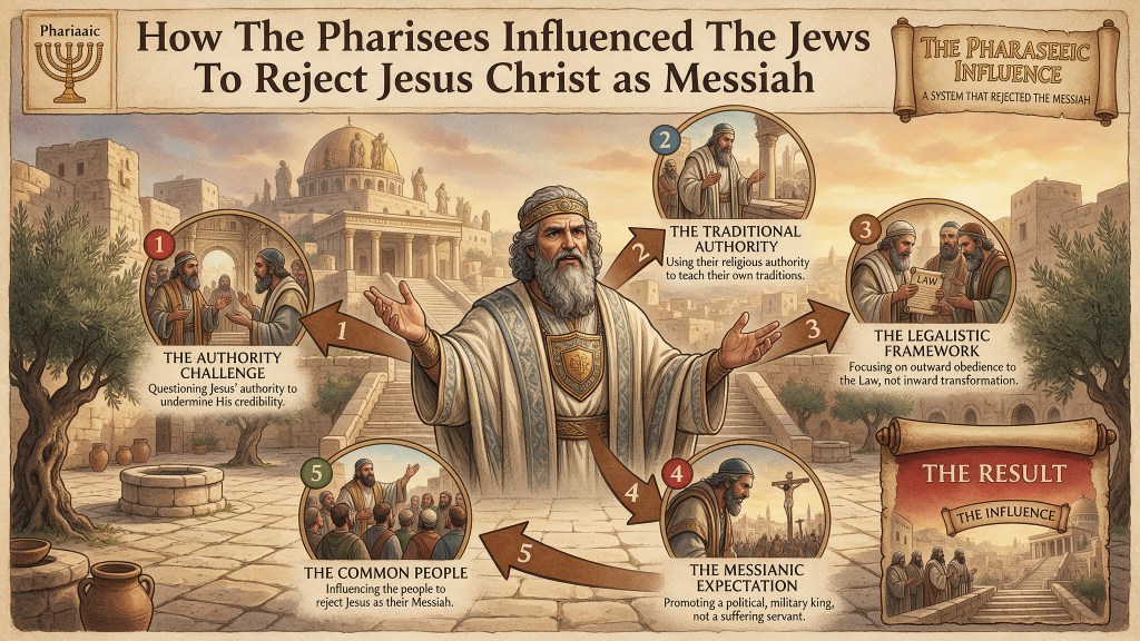How The Pharisees Influenced The Jews To Reject Jesus Christ as&nbsp;Messiah