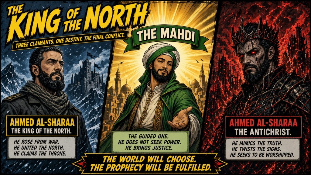 The King of the North: Ahmed al-Sharaa, the Mahdi, and the&nbsp;Antichrist