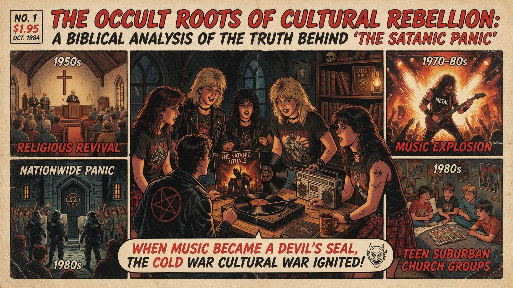 The Occult Roots of Cultural Rebellion: A Biblical Analysis of the Truth Behind ‘The Satanic&nbsp;Panic’