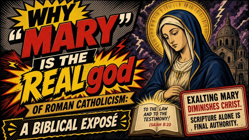 Why ‘Mary’ Is The REAL god of Roman Catholicism: A Biblical&nbsp;Exposé