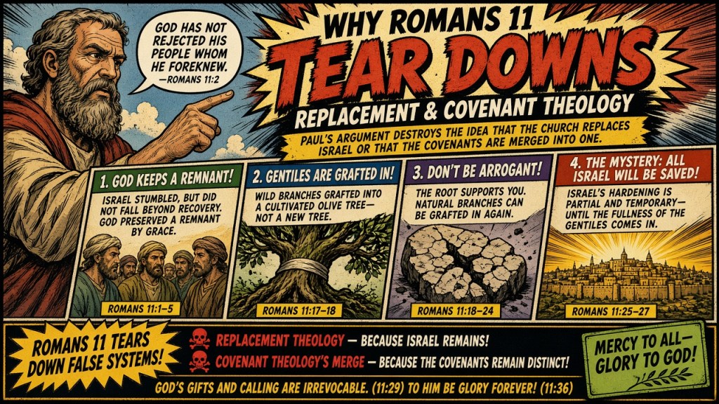 Why Romans 11 Tear Downs Replacement & Covenant&nbsp;Theology