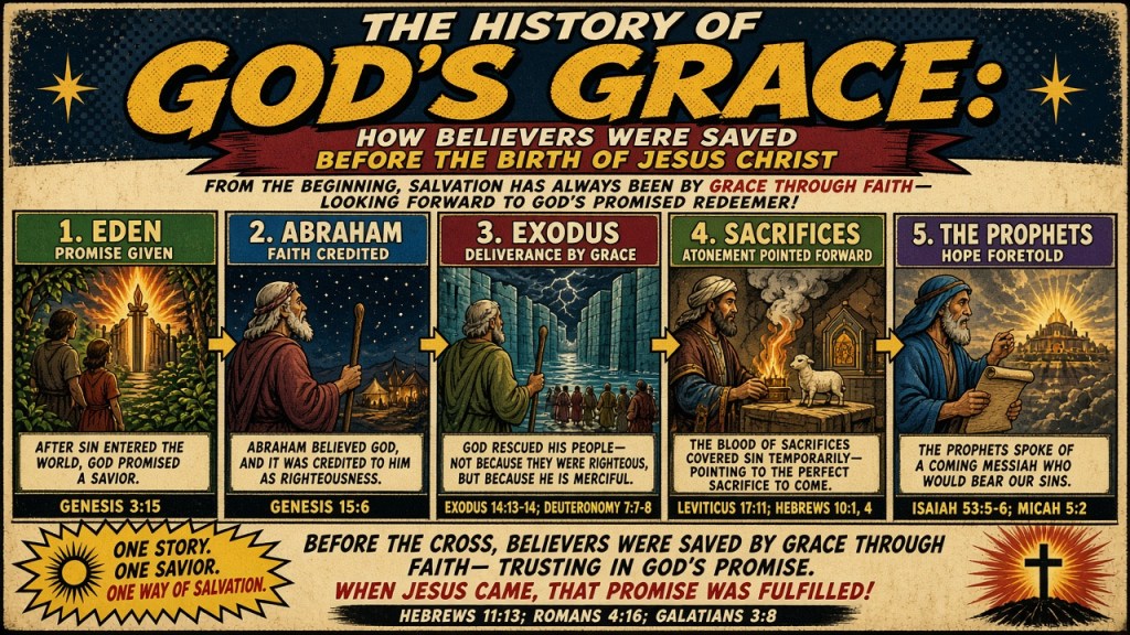 The History of God’s Grace: How Believers Were Saved BEFORE The Birth of Jesus&nbsp;Christ