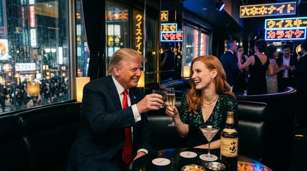 The Bar Room Podcast #198 (Donald Trump, Jessica Chastain, Tokyo&nbsp;2002)