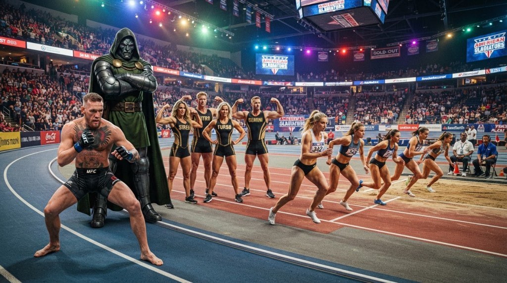 The Bar Room Podcast #209: (Conor McGregor, Men of Culture, Doctor Doom, American Gladiators)