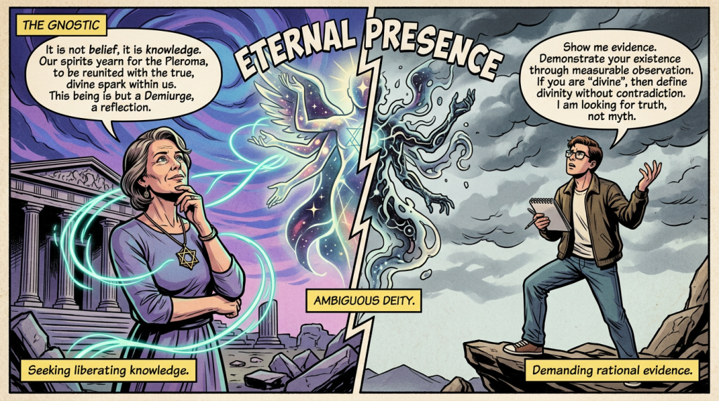 How Gnostics and Atheists Call God “Evil”