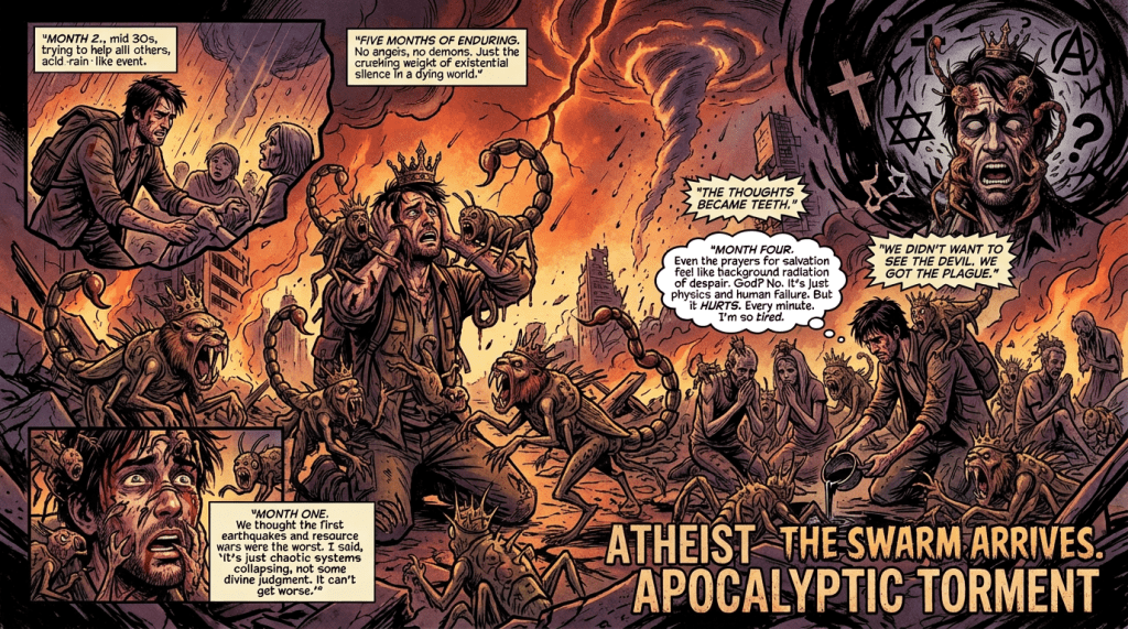 Revelation 9: When The Unrepentant Atheist Experiences Literal Hell For 5 Months