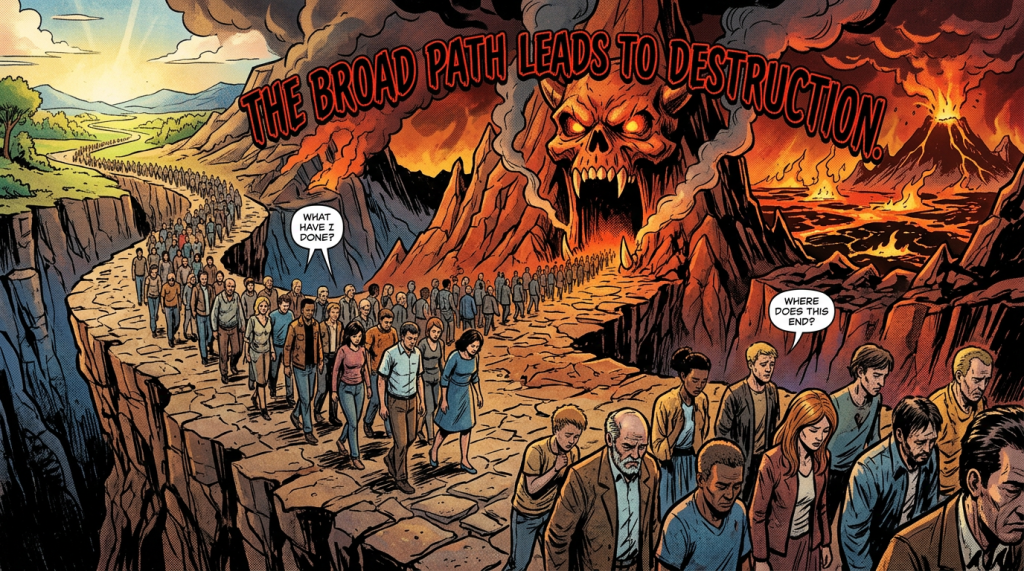 Welcome To The Broad Path: The Bible Way To Hell & The Lake of&nbsp;Fire