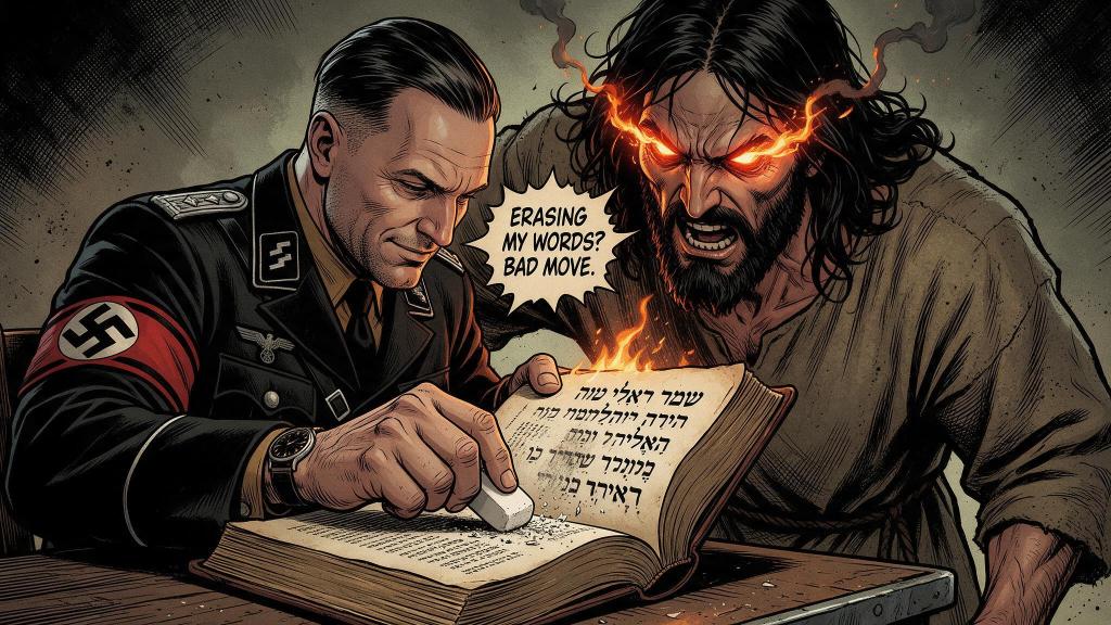Stirring the Wrath of God, the Foolish Attempt to Remove Jews From the Bible