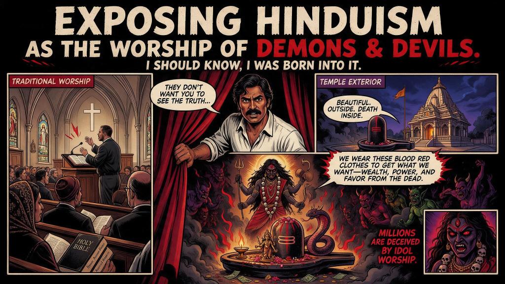 Exposing Hinduism As The Worship Of Demons &&nbsp;Devils