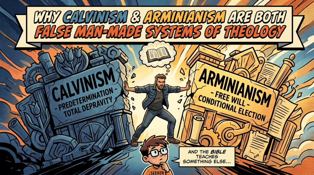 Why Calvinism and Arminianism Are Both False Man Made Systems Of Theology