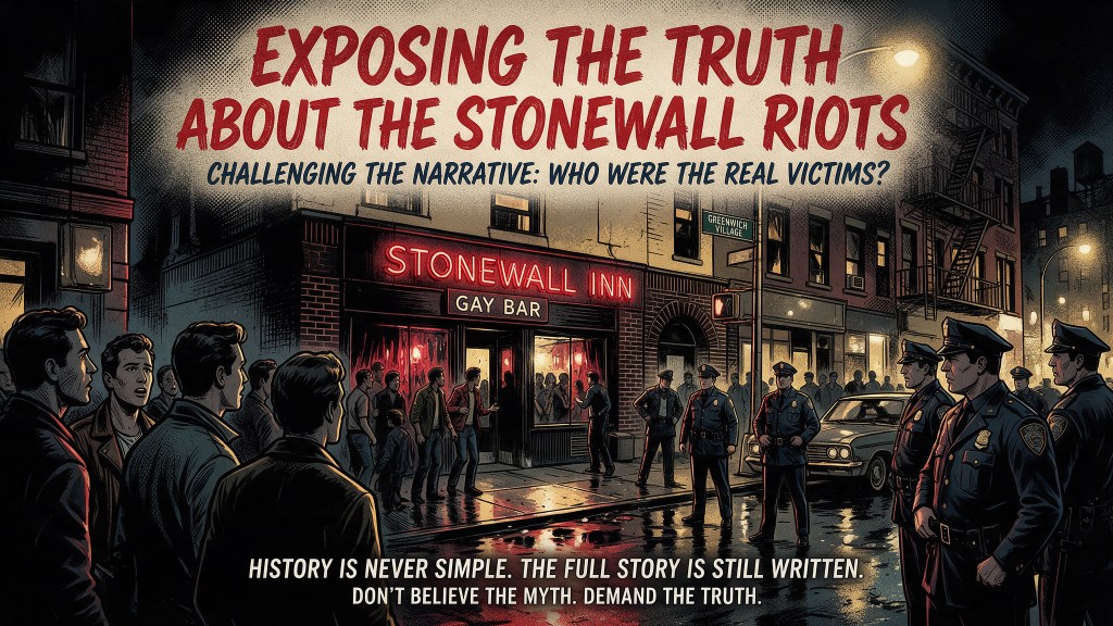 The Bible Lens Podcast #156: Exposing The Truth About The Stonewall Riots