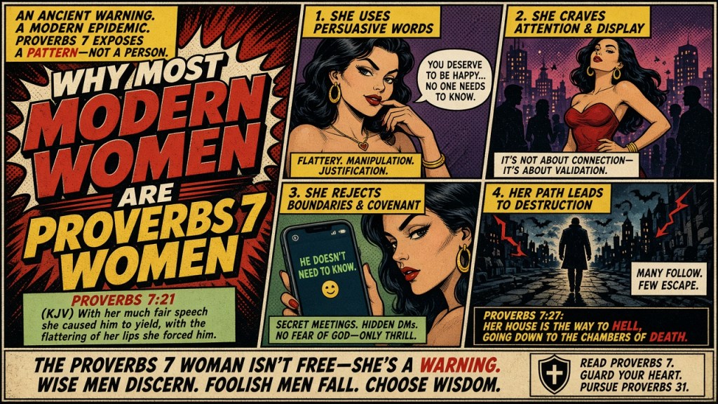 Why Most Modern Women Are Proverbs 7 Women, Even In The Church