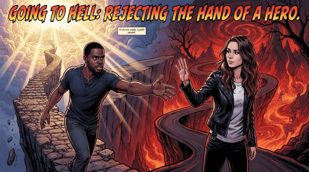 Going To Hell Rejecting The Hand Of A Hero: A Tale Of Two Friends