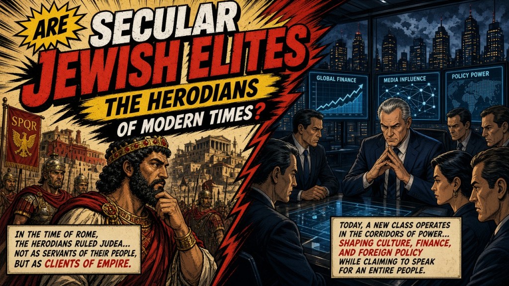 Are Secular Jewish Elites The Herodians of Modern&nbsp;Times?