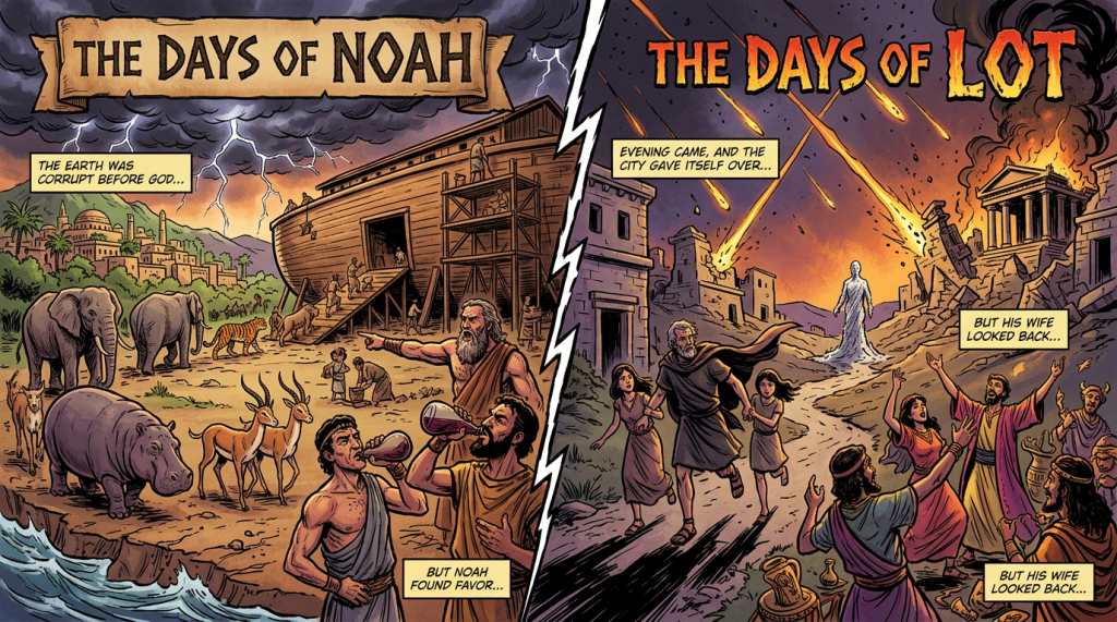 The Bible Lens Podcast #155: Living In The Days Of Noah And Lot