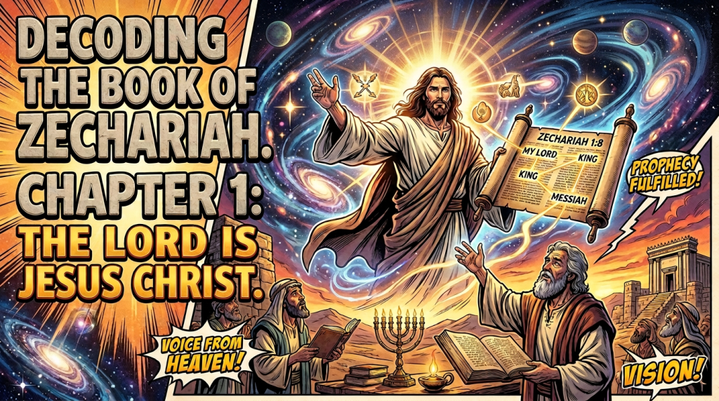 Decoding The Book of Zechariah. Chapter 1: The Lord Is Jesus Christ