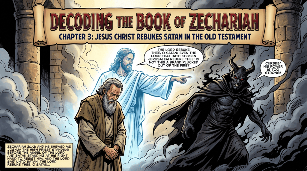 Decoding The Book of Zechariah. Chapter 3: Jesus Christ Rebukes Satan In The Old&nbsp;Testament