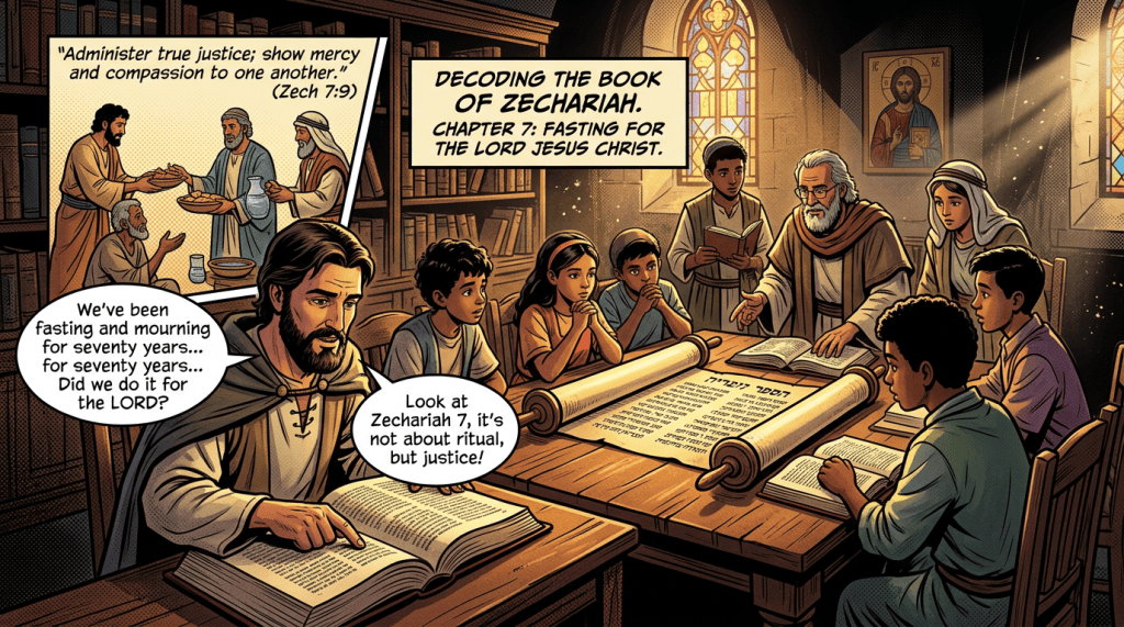 Decoding The Book of Zechariah. Chapter 7: Fasting For The Lord Jesus Christ