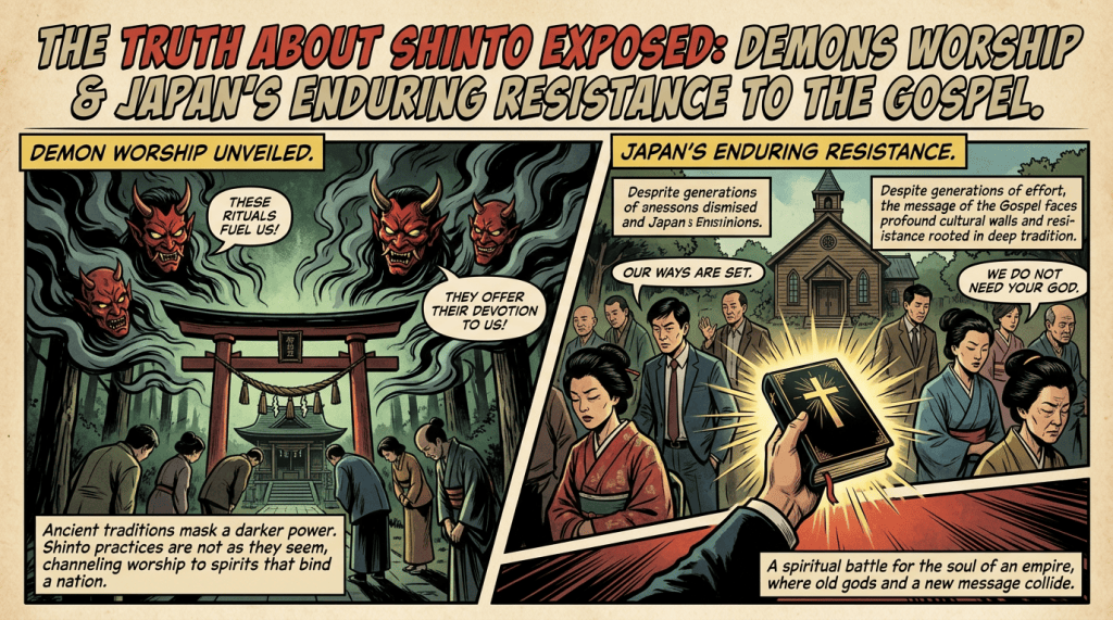 The Truth About Shinto Exposed: Demons Worship & Japan’s Enduring Resistance To The Gospel