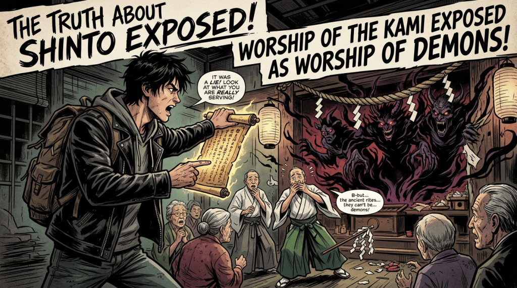 The Truth About Shinto Exposed: Worship Of The Kami Exposed As Worship Of&nbsp;Demons
