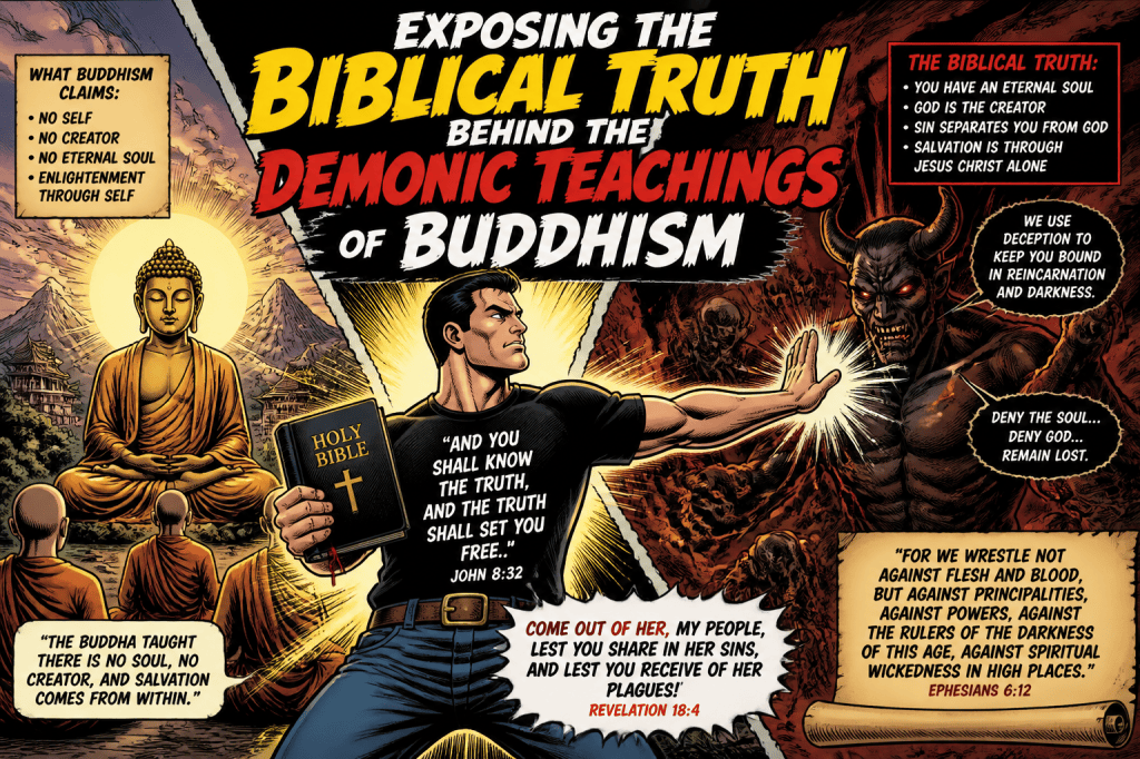 Exposing The Truth Behind The Demonic Teachings of Buddhism