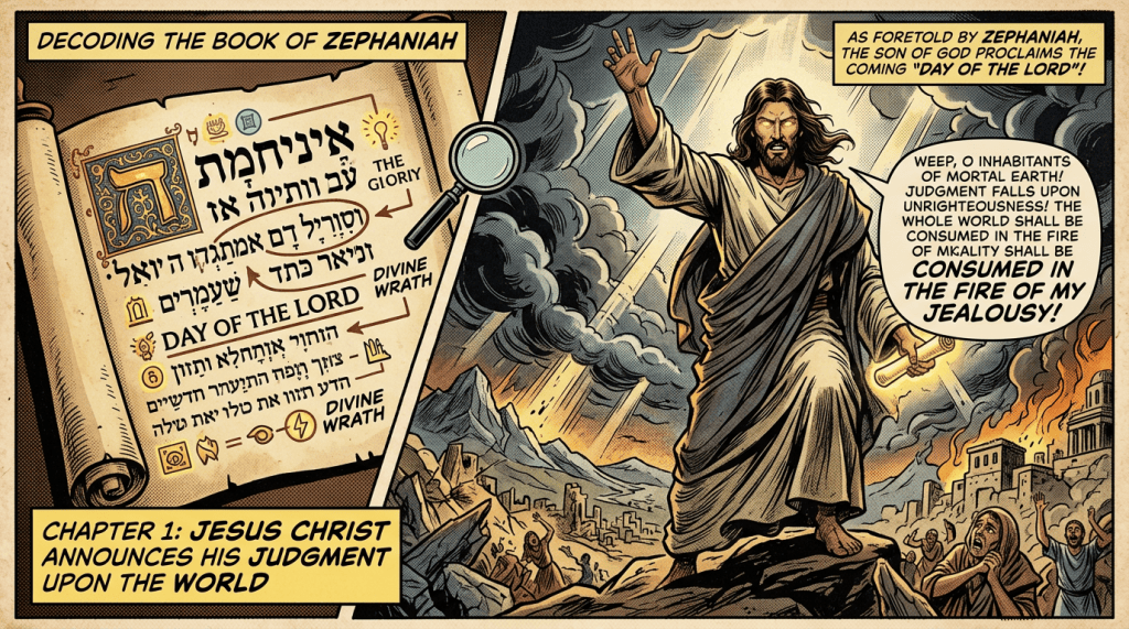 Decoding The Book of Zephaniah. Chapter 1: Jesus Christ Announces His Judgment Upon The World