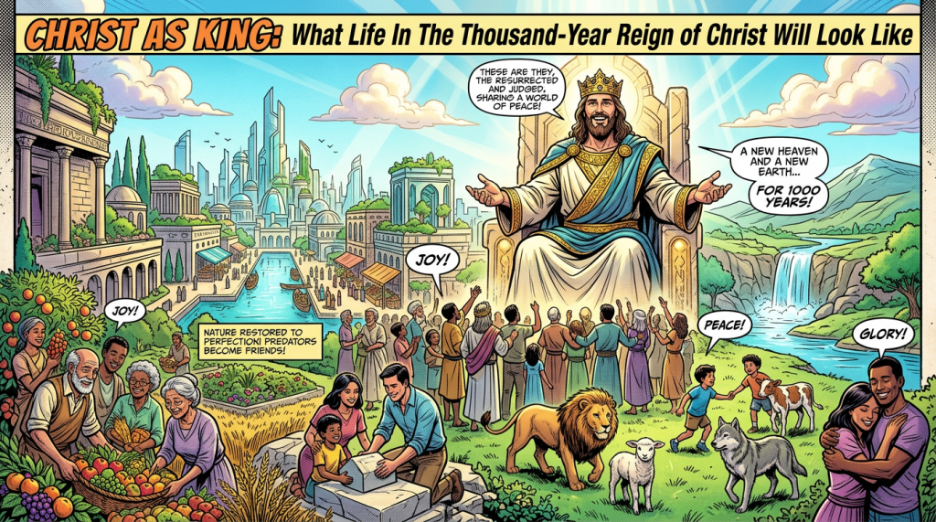 Christ As King: What Life In The Thousand-Year Reign of Christ Will Look Like
