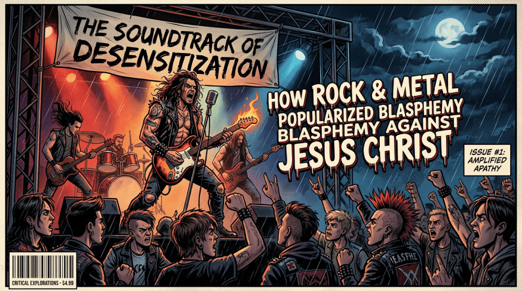 The Soundtrack of Desensitization: How Rock & Metal Popularized Blasphemy Against Jesus&nbsp;Christ
