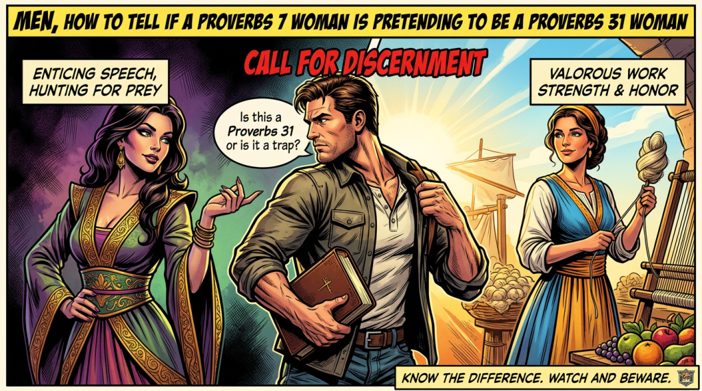 Men, How To Tell If A Proverbs 7 Woman Is Pretending To Be A Proverbs 31 Woman (Call For&nbsp;Discernment)